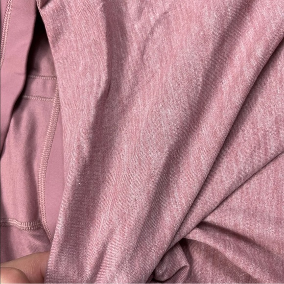 Lululemon Free To Be Serene Tank 2 In 1 Heathered Quicksand Size 6 - Picture 10 of 12